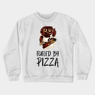 Computer AI Pizza Crewneck Sweatshirt